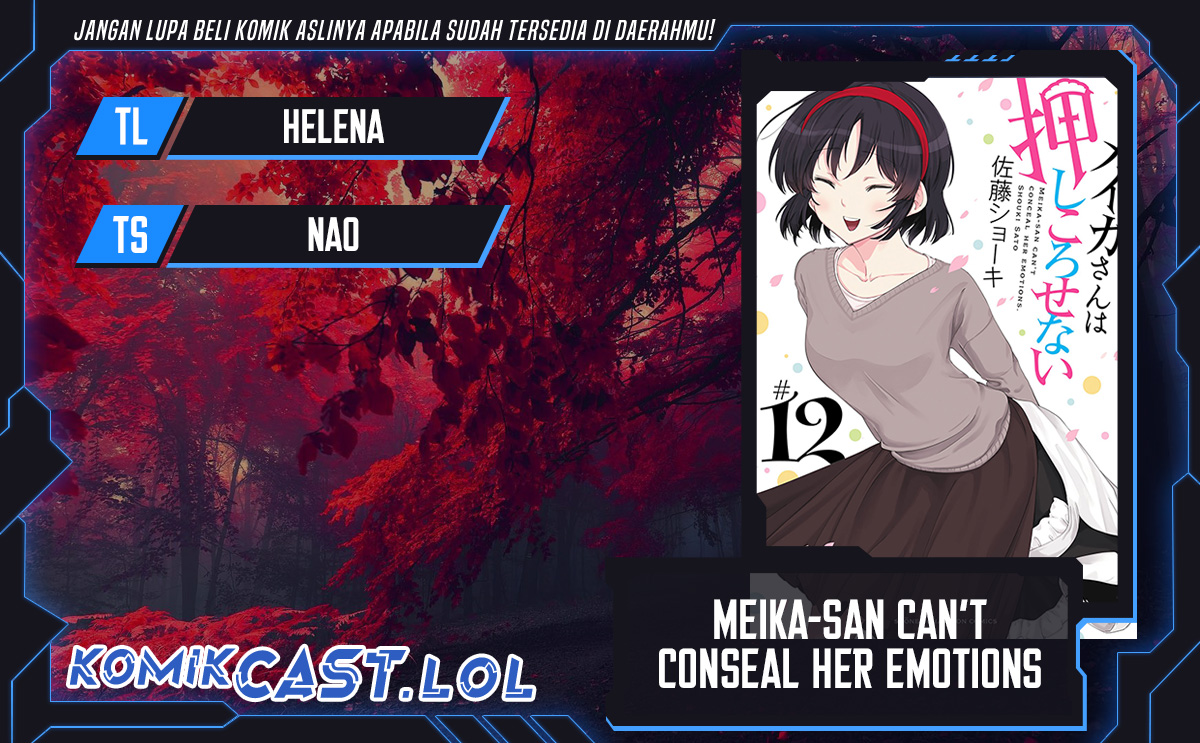 Komik Meika-san Can’t Conceal Her Emotions Chapter 137 gambar 1
