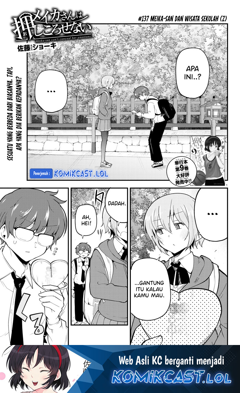 Manga Meika-san Can’t Conceal Her Emotions Chapter 137 gambar 2