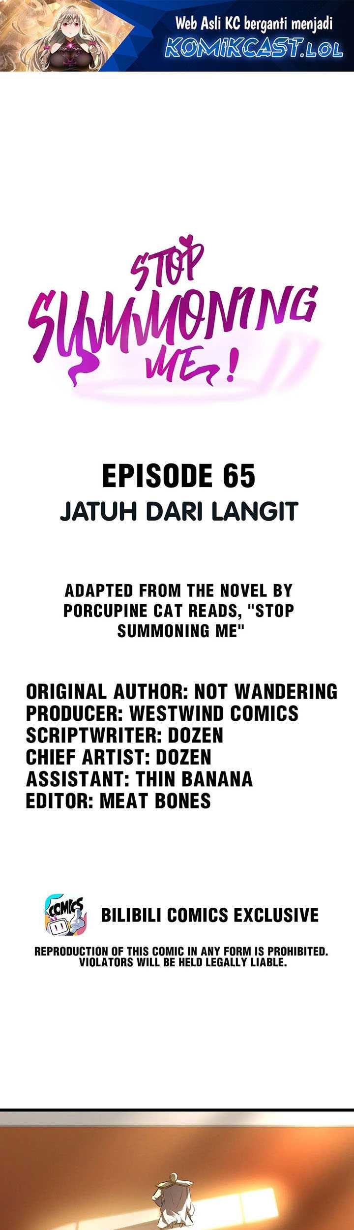 Baca Manhua Please Stop Summoning Me! Chapter 65 Gambar 2
