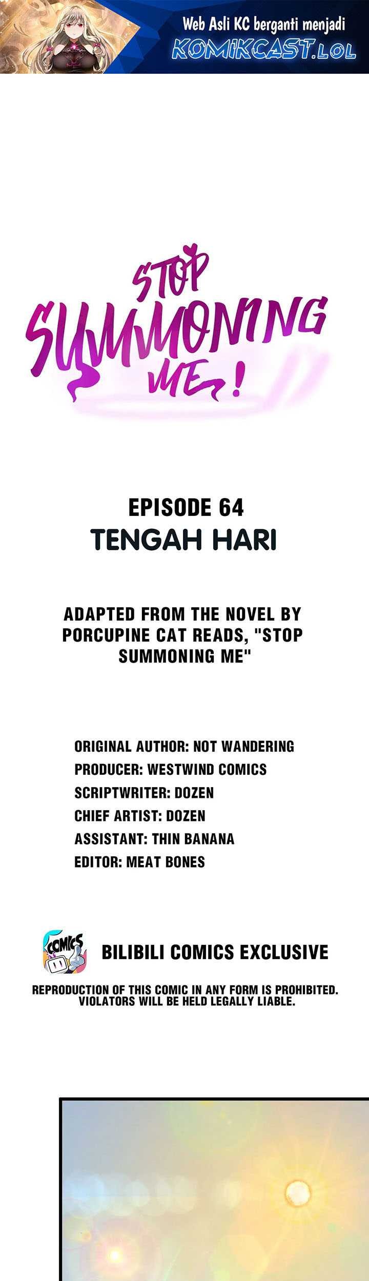 Baca Manhua Please Stop Summoning Me! Chapter 64 Gambar 2