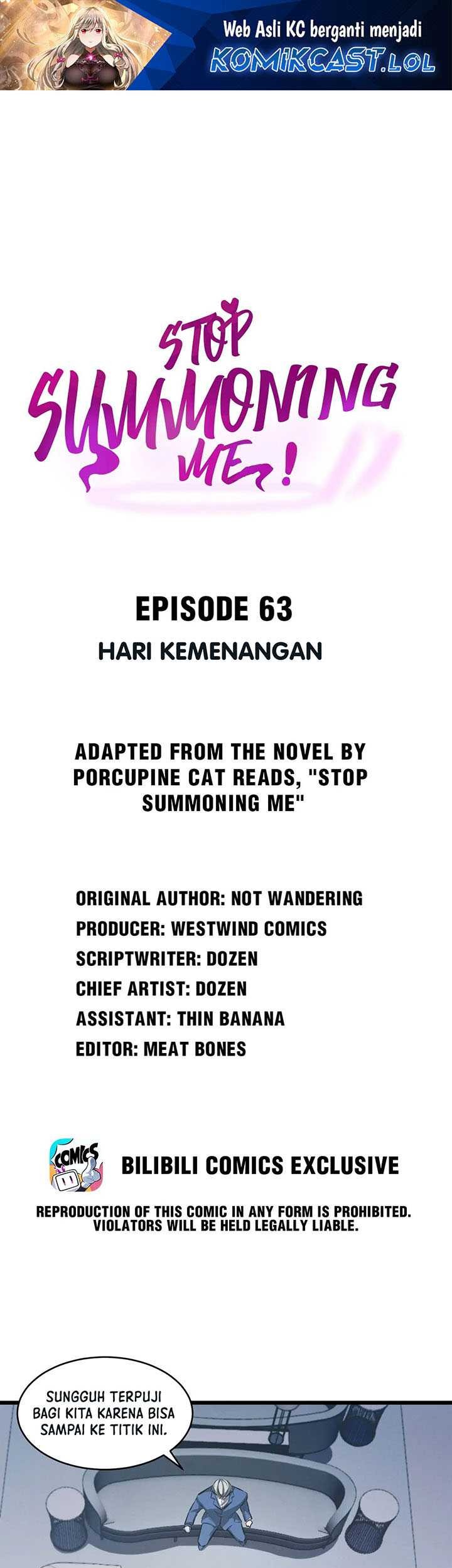 Baca Manhua Please Stop Summoning Me! Chapter 63 Gambar 2