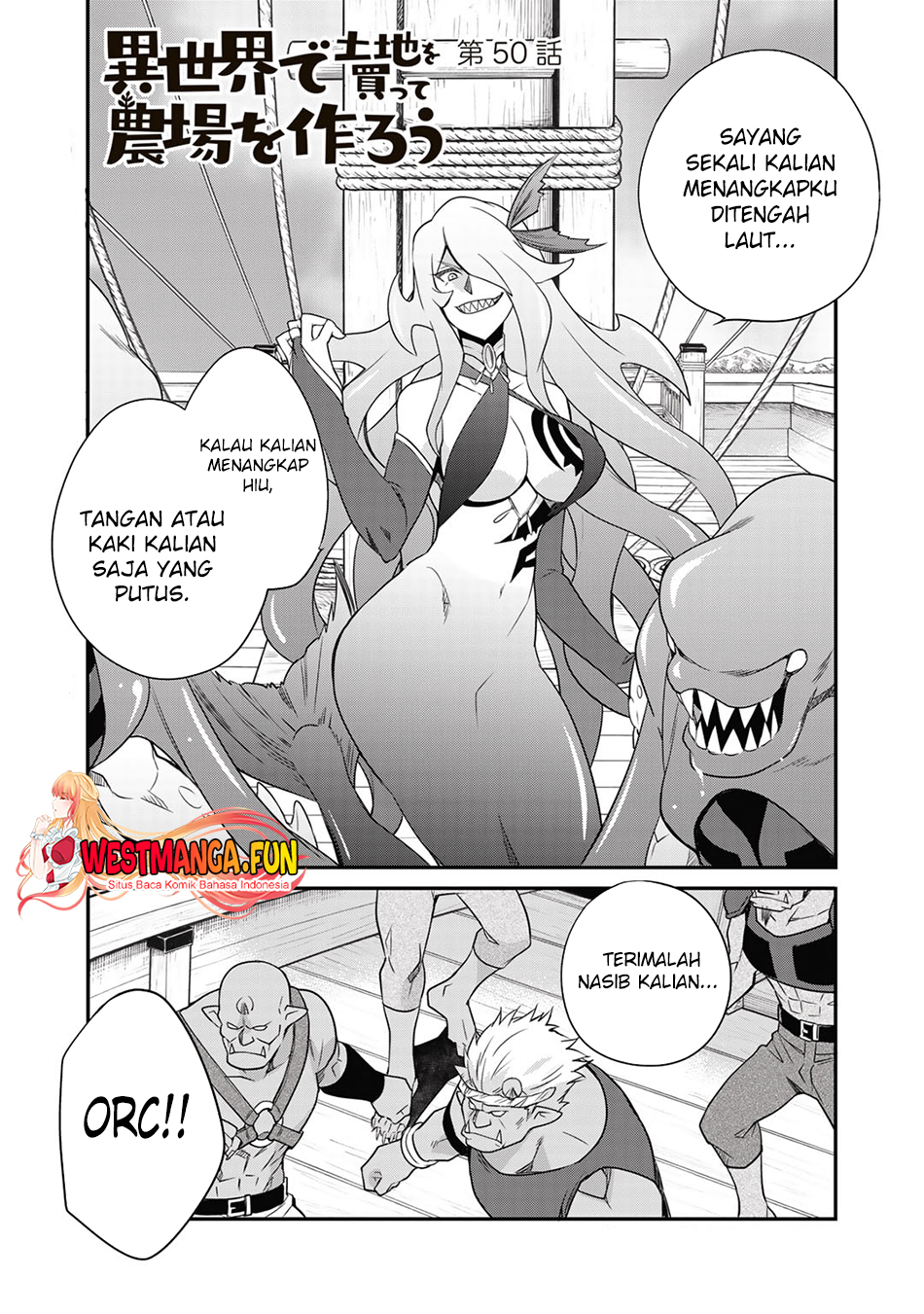 Baca Isekai de Tochi o Katte Noujou o Tsukurou Chapter 50 Gambar 2