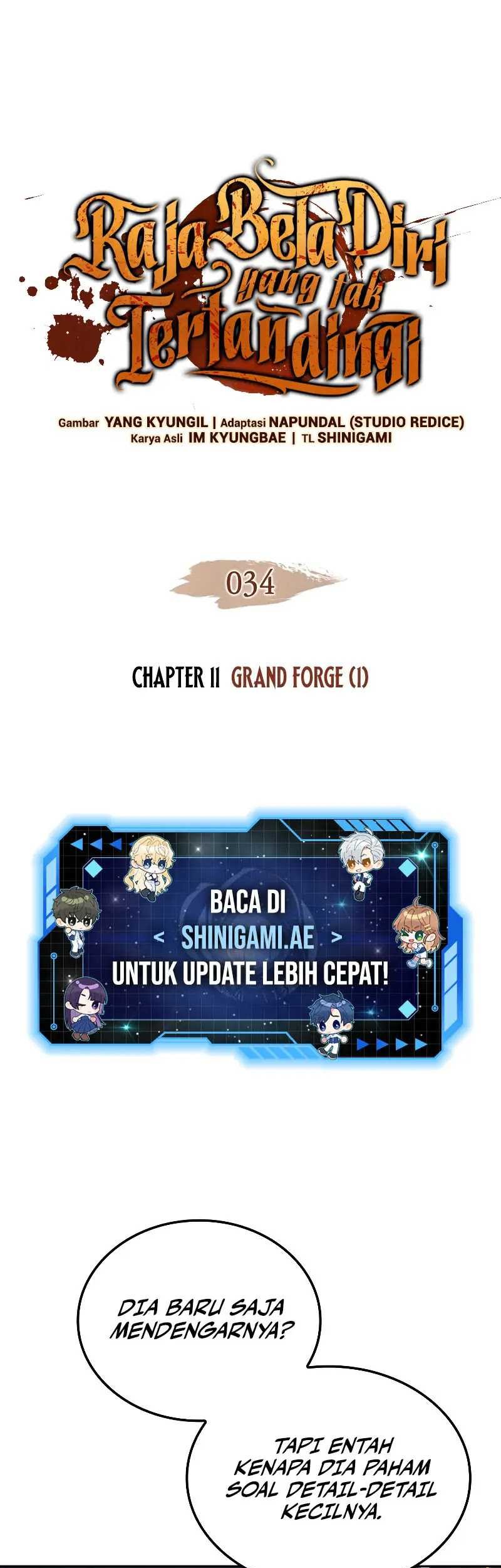 Baca Manhwa The Indomitable Martial King Chapter 34 Gambar 2