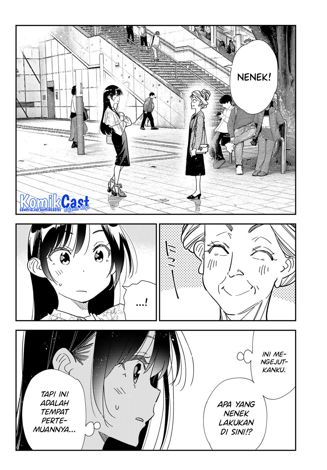 Kanojo Okarishimasu Chapter 308 Gambar 5