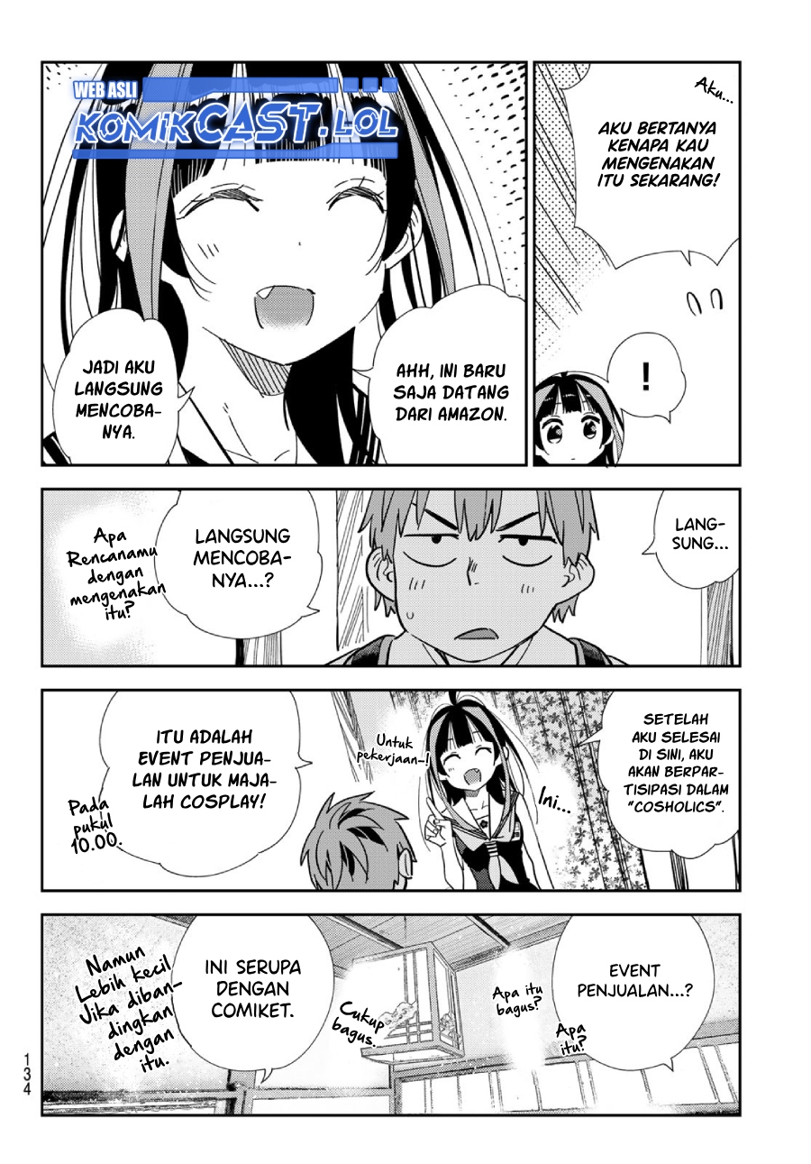 Kanojo Okarishimasu Chapter 310 Gambar 13