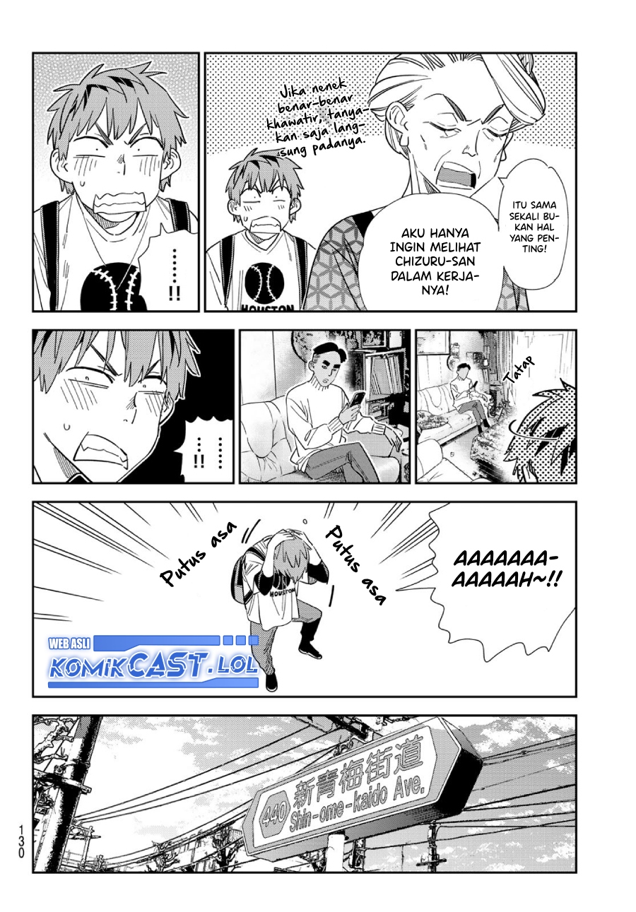 Kanojo Okarishimasu Chapter 310 Gambar 9