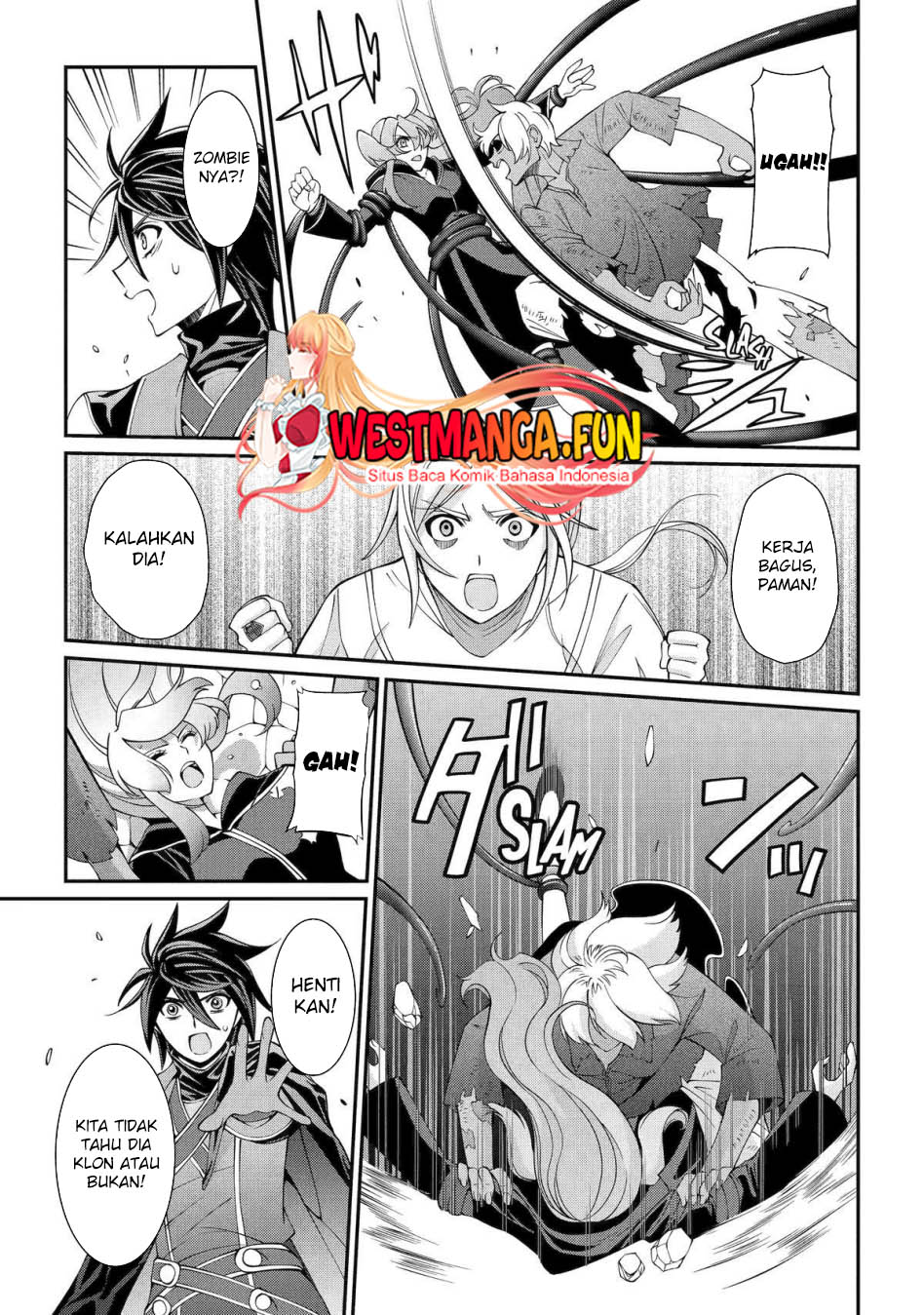 Shikkoku tsukai no saikyo yusha nakama zen’in ni uragira retanode saikyo no mamono Chapter 79 Gambar 24