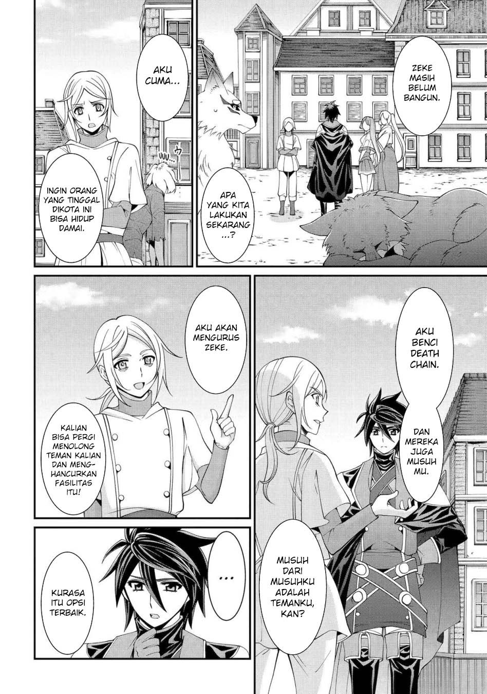 Shikkoku tsukai no saikyo yusha nakama zen’in ni uragira retanode saikyo no mamono Chapter 79 Gambar 27