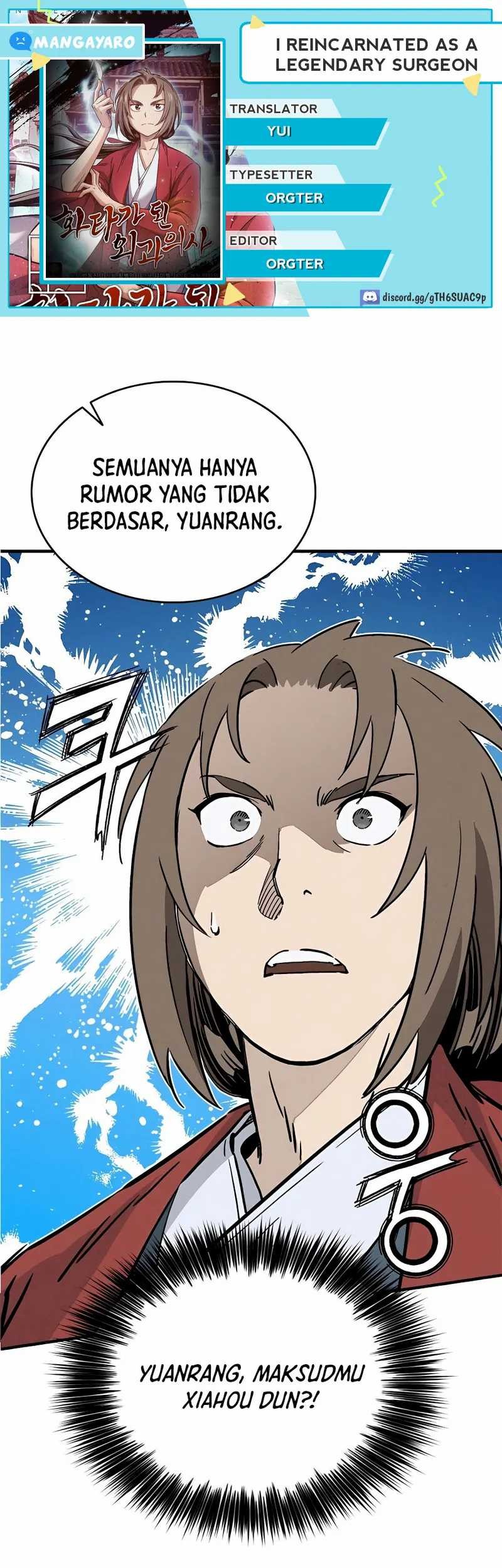 Baca Komik I Reincarnated as a Legendary Surgeon Chapter 111 Gambar 1