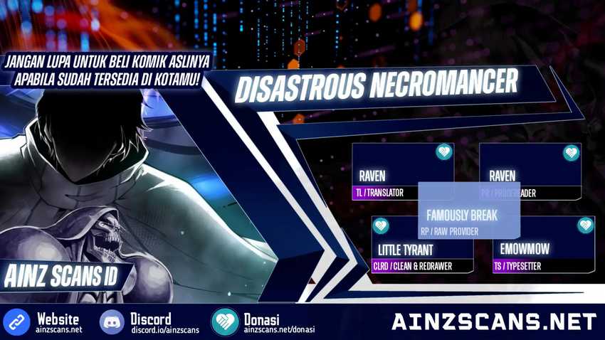 Baca Komik Disastrous Necromancer Chapter 93 Gambar 1