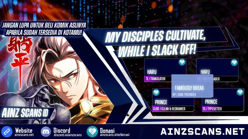 Baca Komik My Disciples Cultivate, While I Slack Off! Chapter 24 Gambar 1