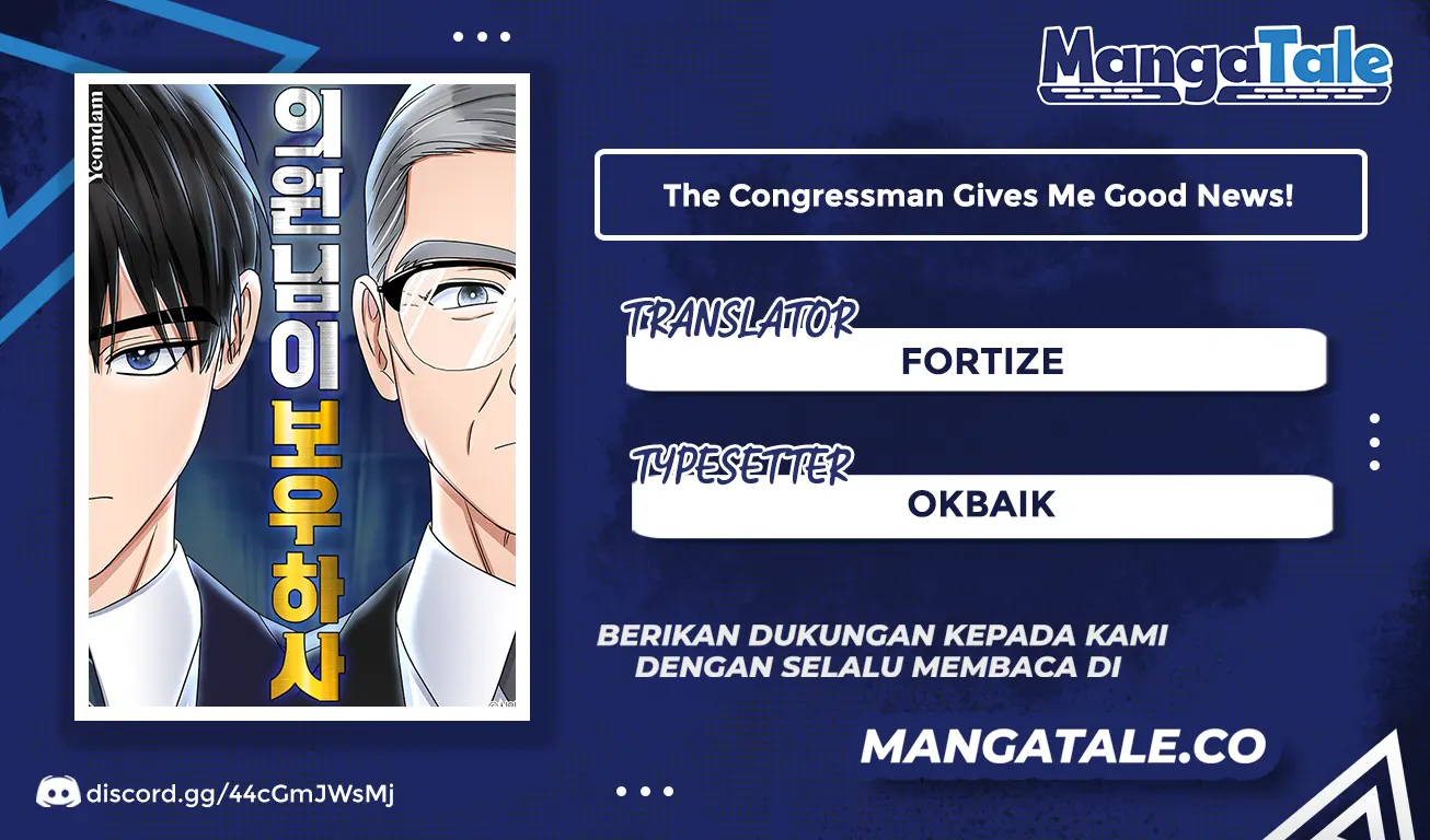 Baca Komik The Congressman Gives Me Good News! Chapter 24 Gambar 1