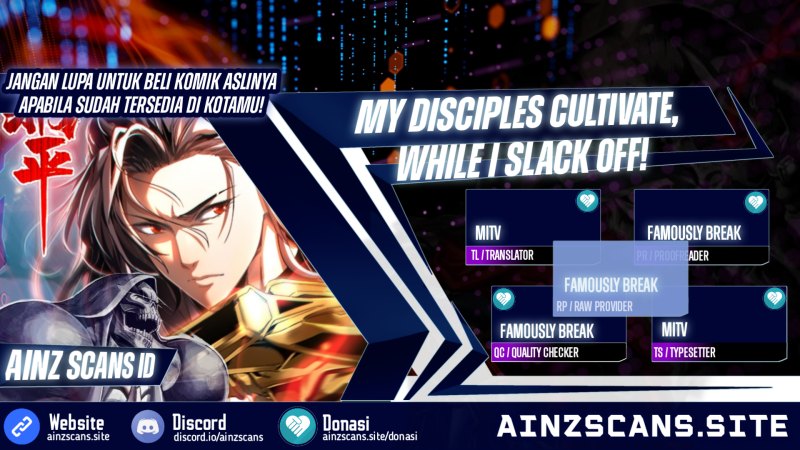 Baca Komik My Disciples Cultivate, While I Slack Off! Chapter 00.1 Gambar 1