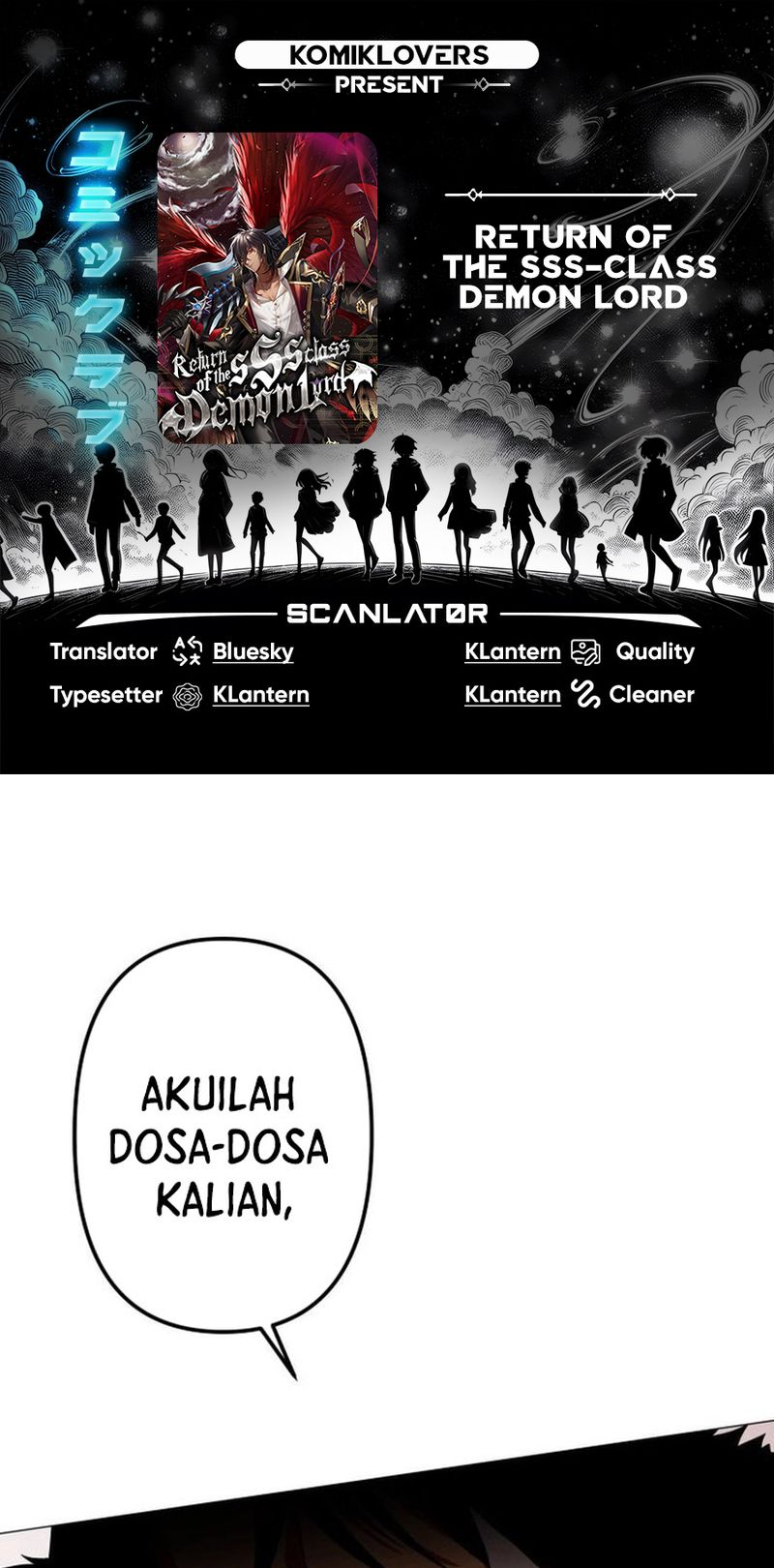 Baca Komik Return of the SSS-Class Demon Lord Chapter 06 Gambar 1