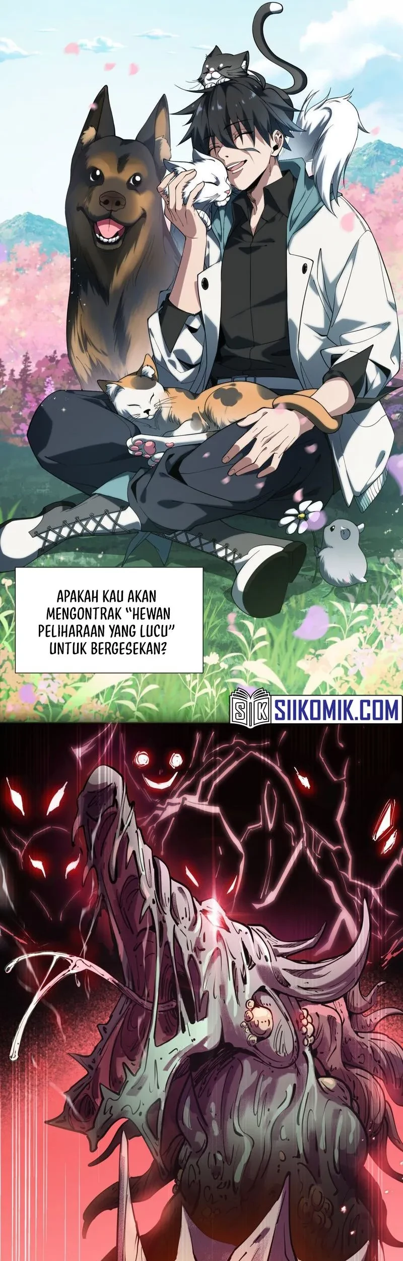 Baca Manhua I Contracted Myself Chapter 00.1 Gambar 2