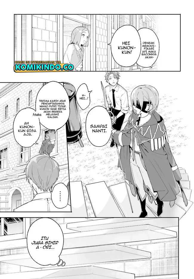 Majutsushi Kunon wa Miete Iru Chapter 21.1 Gambar 12