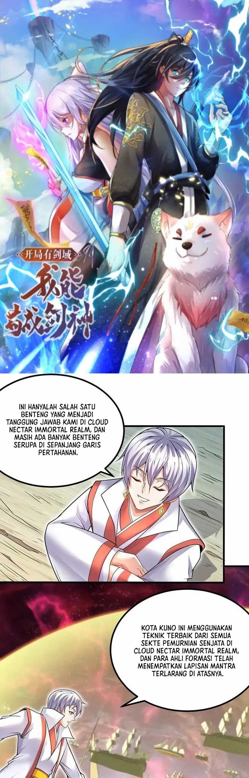Baca Manhua With a Sword Domain, I Can Become the Sword Saint Chapter 88 Gambar 2