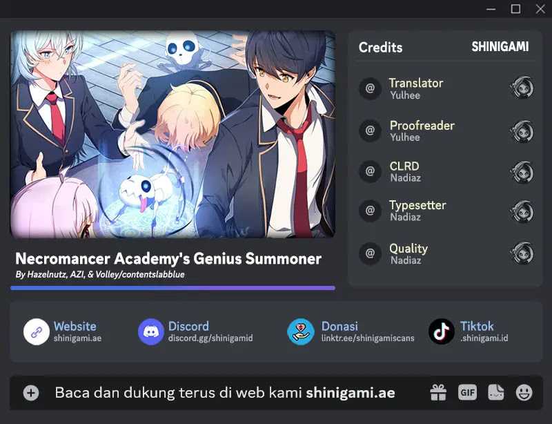Baca Komik Necromancer Academy’s Genius Summoner Chapter 113 Gambar 1