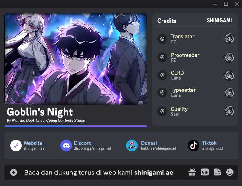 Baca Komik Goblin’s Night Chapter 42 Gambar 1