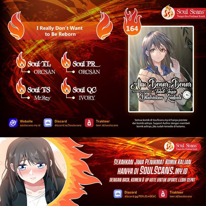 Baca Komik I Really Don’t Want to Be Reborn Chapter 164 Gambar 1