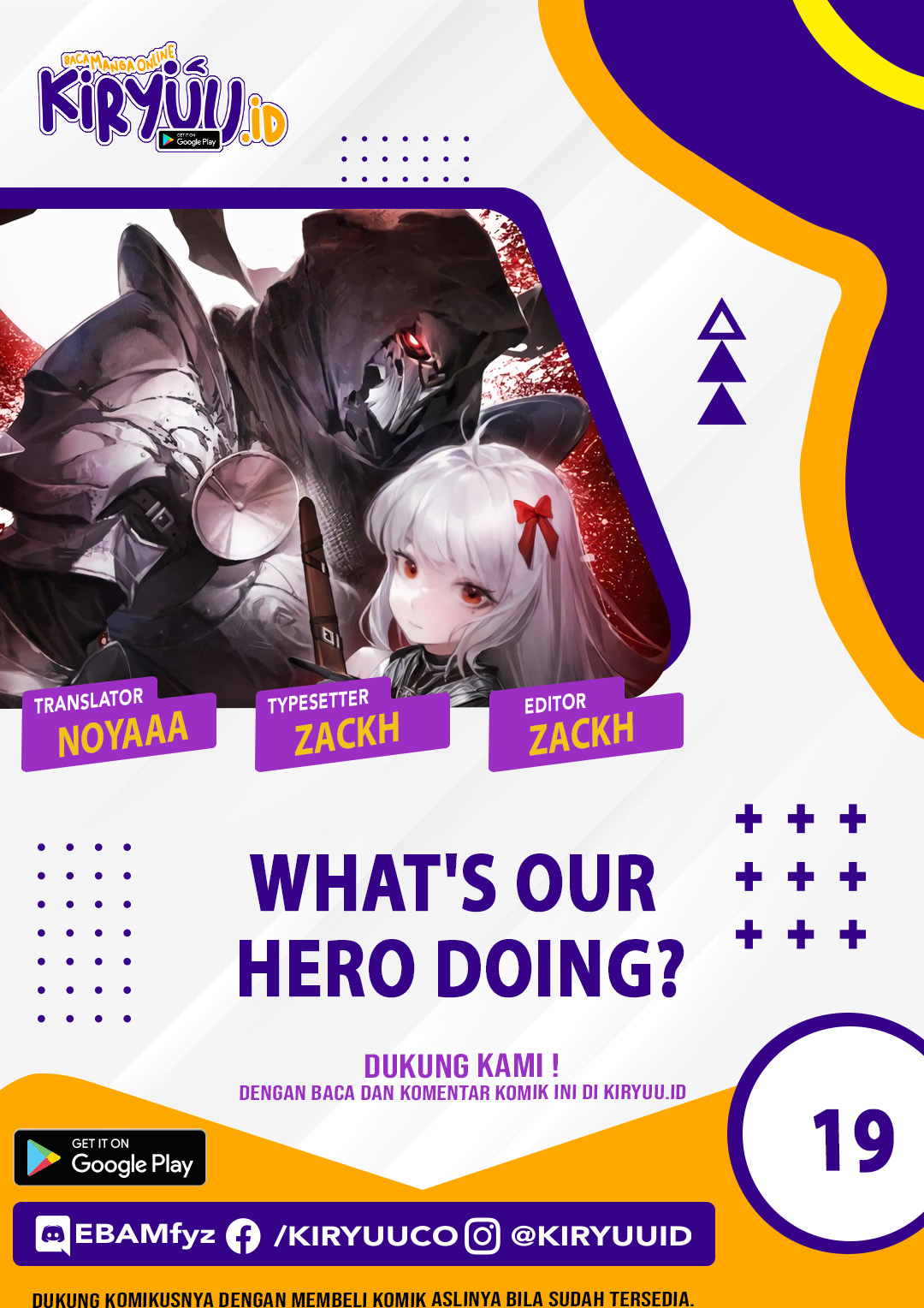 Baca Komik What’s Our Hero Doing? Chapter 19 Gambar 1