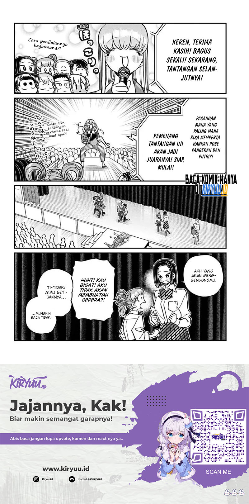Komi-san wa Komyushou Desu Chapter 457 Gambar 11