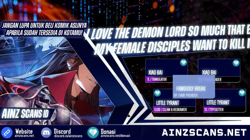 Baca Komik I Love the Demon Lord So Much That Even My Female Disciples Want to Kill Me Chapter 14 Gambar 1