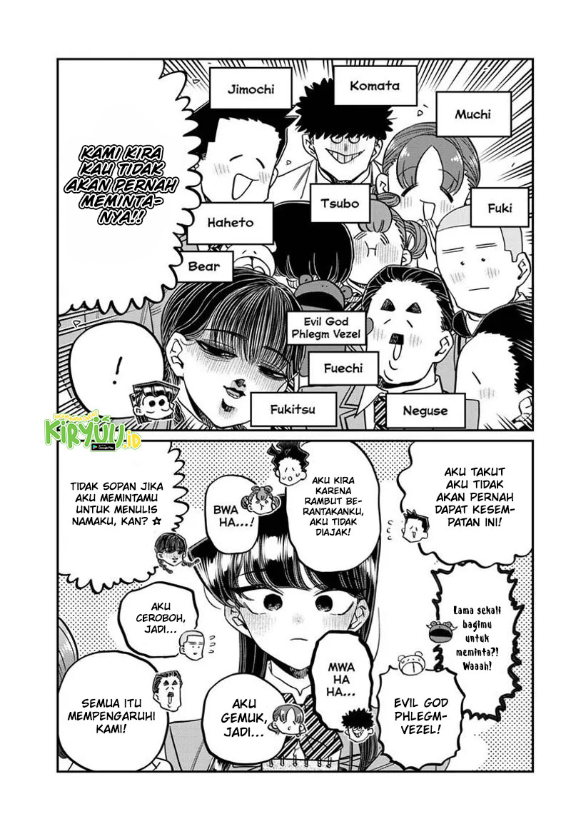 Komi-san wa Komyushou Desu Chapter 458 Gambar 6