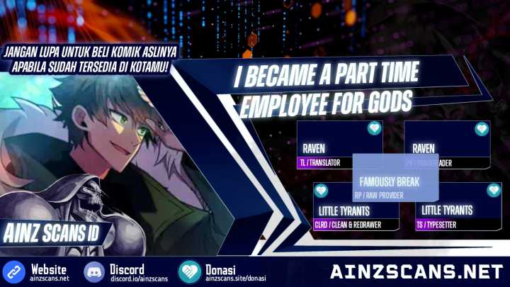 Baca Komik I Became A Part Time Employee For Gods (Albanara of the Gods) Chapter 57 Gambar 1