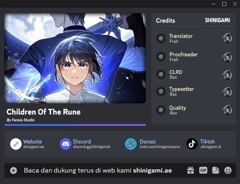 Baca Komik Children of the Rune Chapter 08 Gambar 1