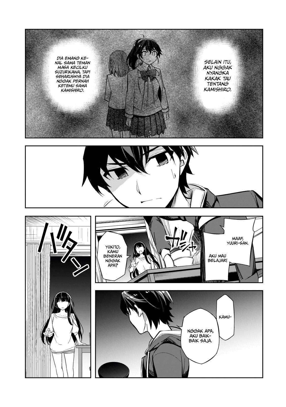 Ore ni Trauma wo Ataeta Joshi-tachi ga Chirachira Mitekuru kedo, Zannen desu ga Teokure desu Chapter 01 Gambar 33