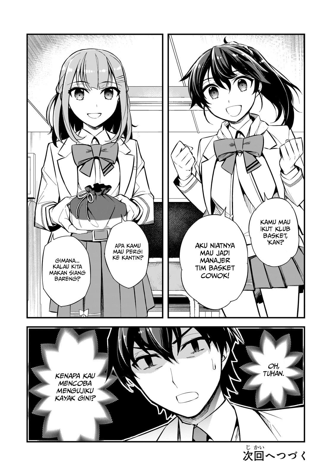 Ore ni Trauma wo Ataeta Joshi-tachi ga Chirachira Mitekuru kedo, Zannen desu ga Teokure desu Chapter 01 Gambar 38