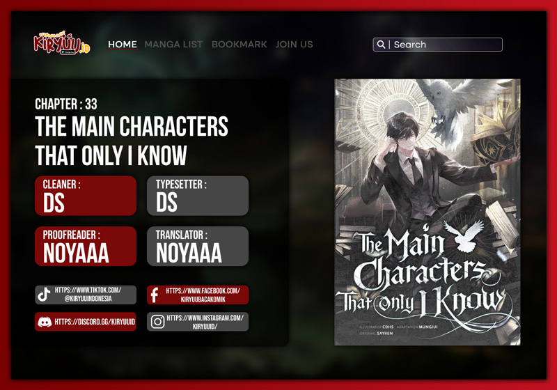 Baca Komik The Main Characters That Only I Know Chapter 33 Gambar 1