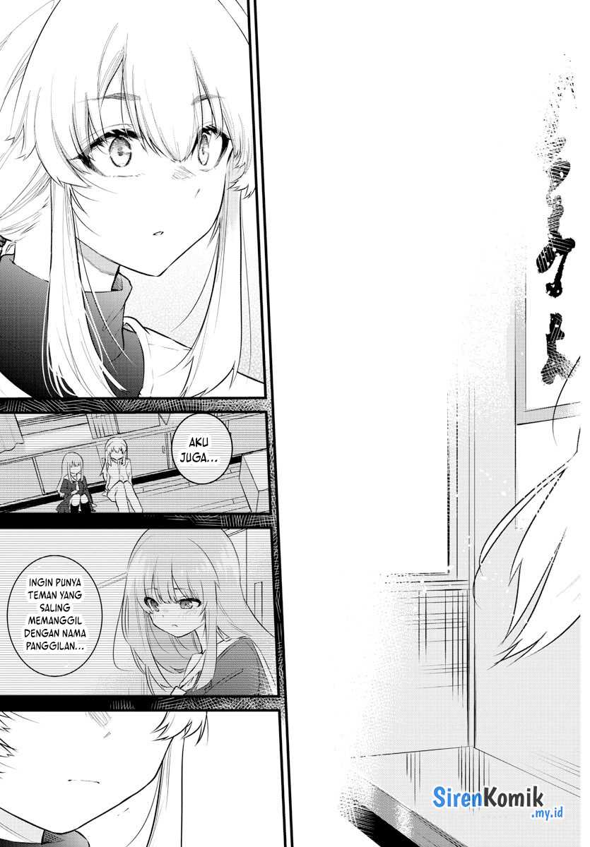 Koe ga dasenai Shoujo wa “Kanojo ga Yasashisugiru” to Omotte iru Chapter 165 Gambar 8