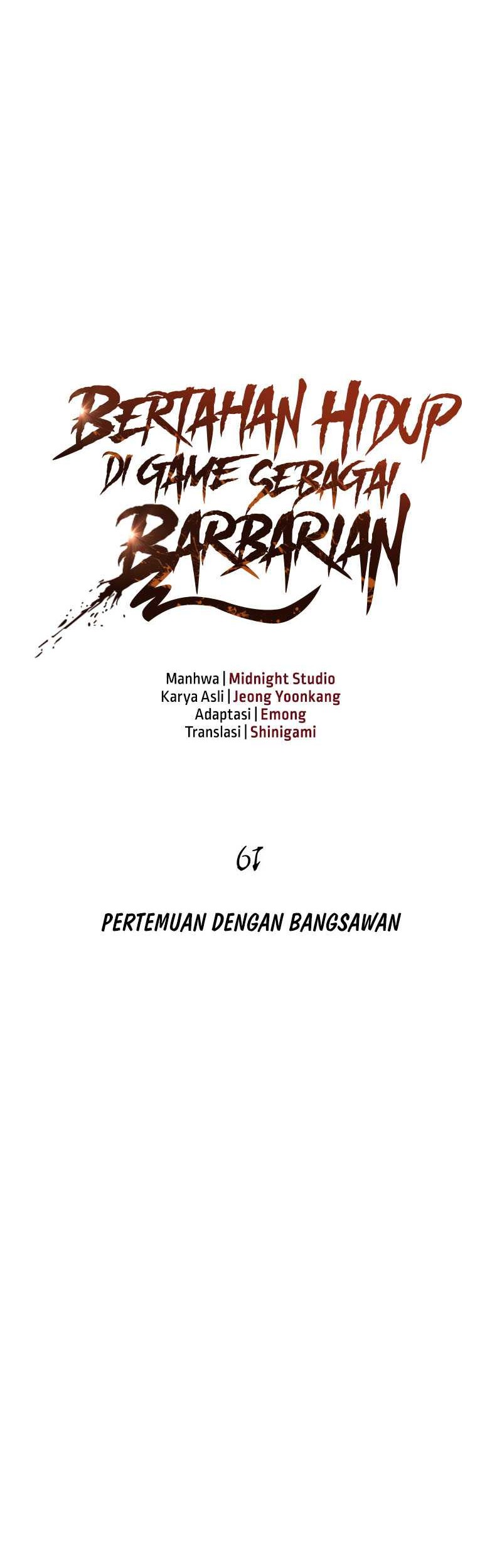 Survive as a Barbarian in the Game Chapter 61 Gambar 13