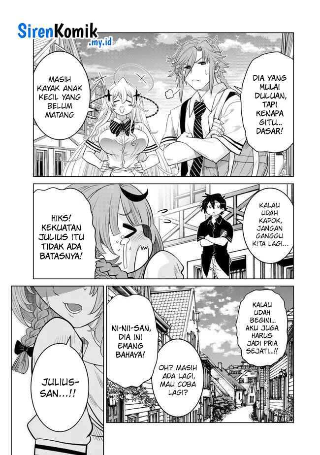 Ochikobore Datta Ani Ga Jitsuha Saikyou: Shijou Saikyou No Yuusha Wa Tensei-shi, Gakuen De Mujikaku Ni Musou Suru Chapter 27 Gambar 44