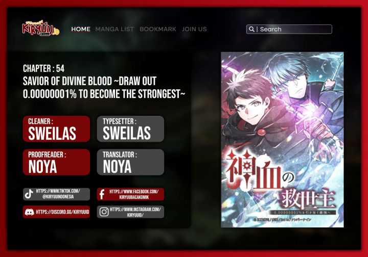 Baca Komik Savior of Divine Blood ~Draw Out 0.00000001% to Become the Strongest~ Chapter 54 Gambar 1