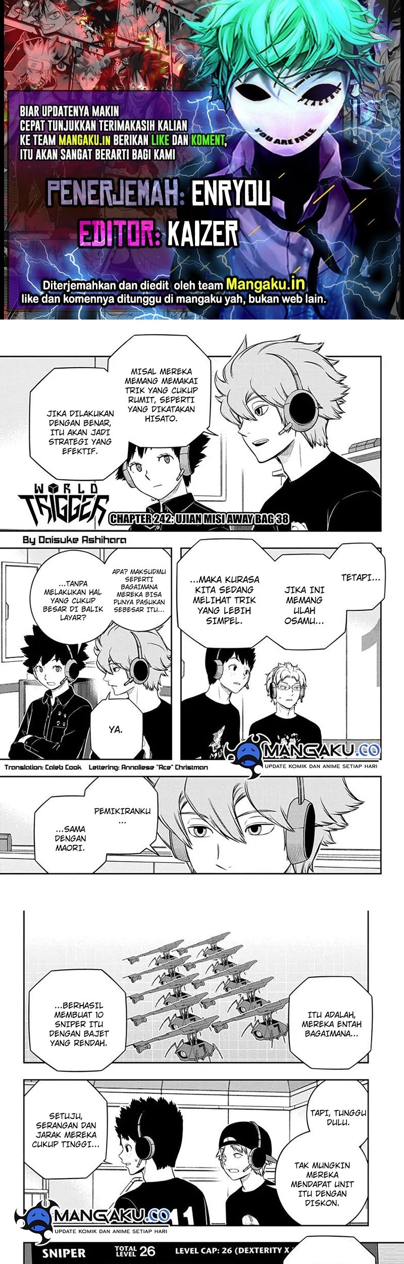 Baca Komik World Trigger Chapter 242 Gambar 1