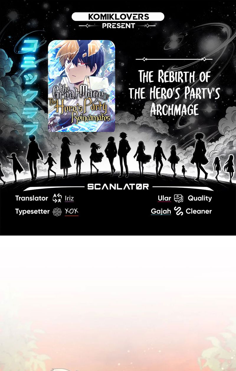 Baca Komik The Rebirth of the Hero’s Party’s Archmage Chapter 34 Gambar 1