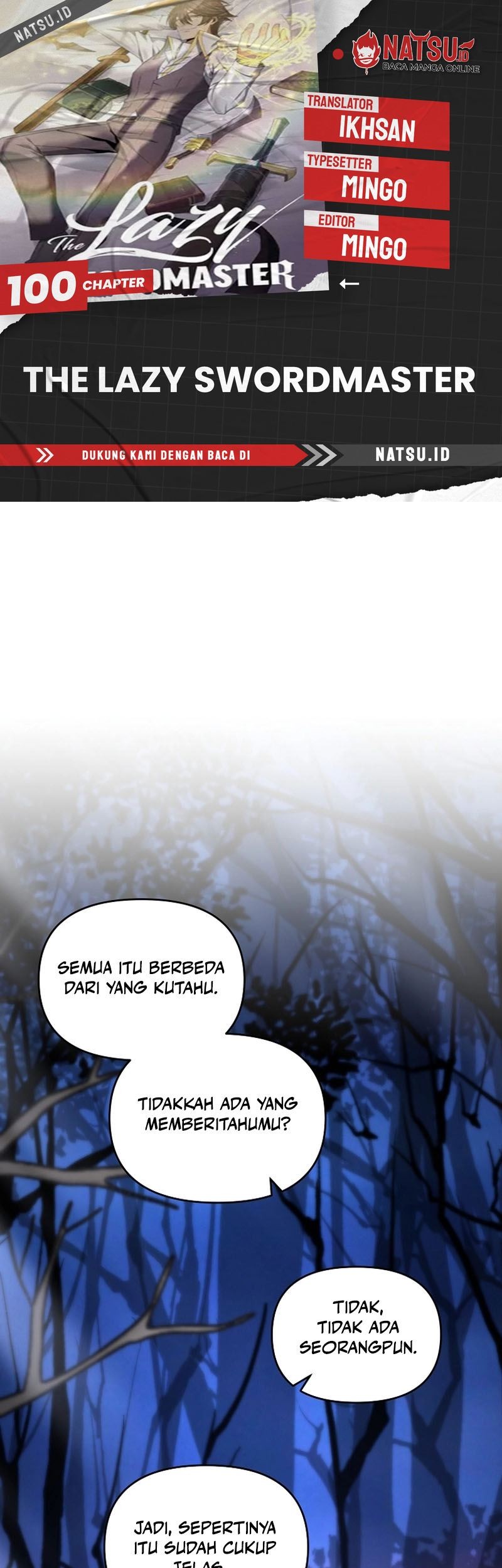 Baca Komik The Lazy Swordmaster Chapter 100 Gambar 1