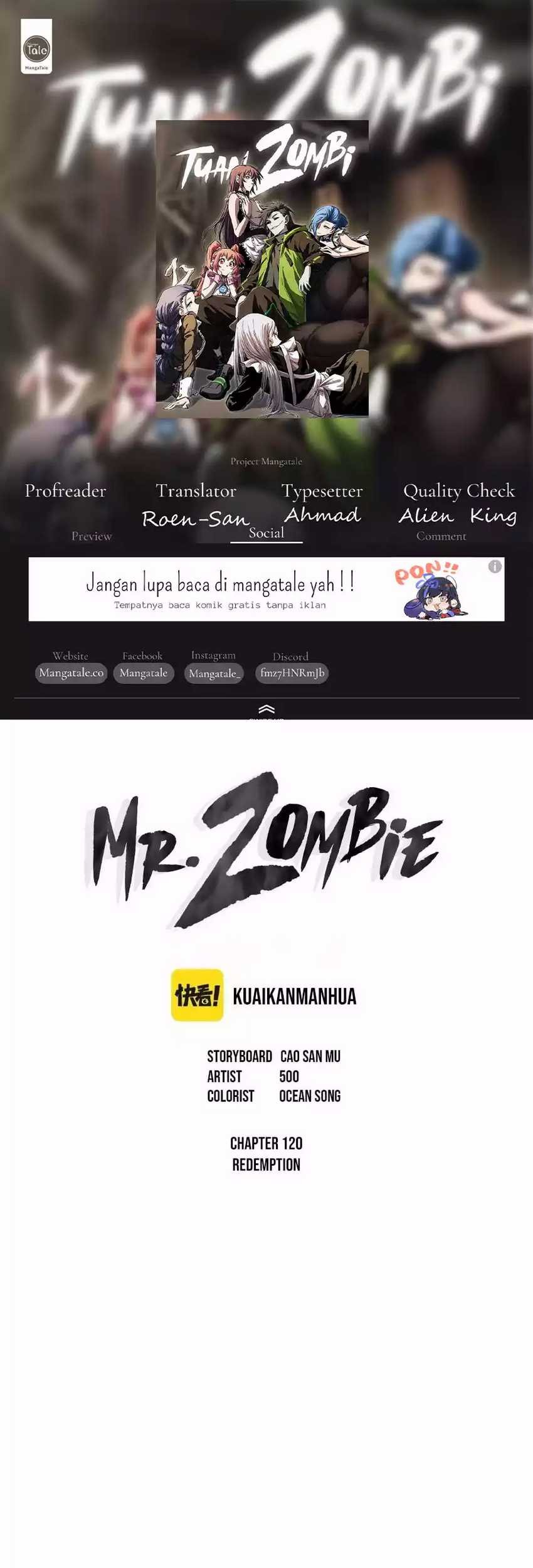 Baca Komik Mr. Zombie Chapter 120 Gambar 1