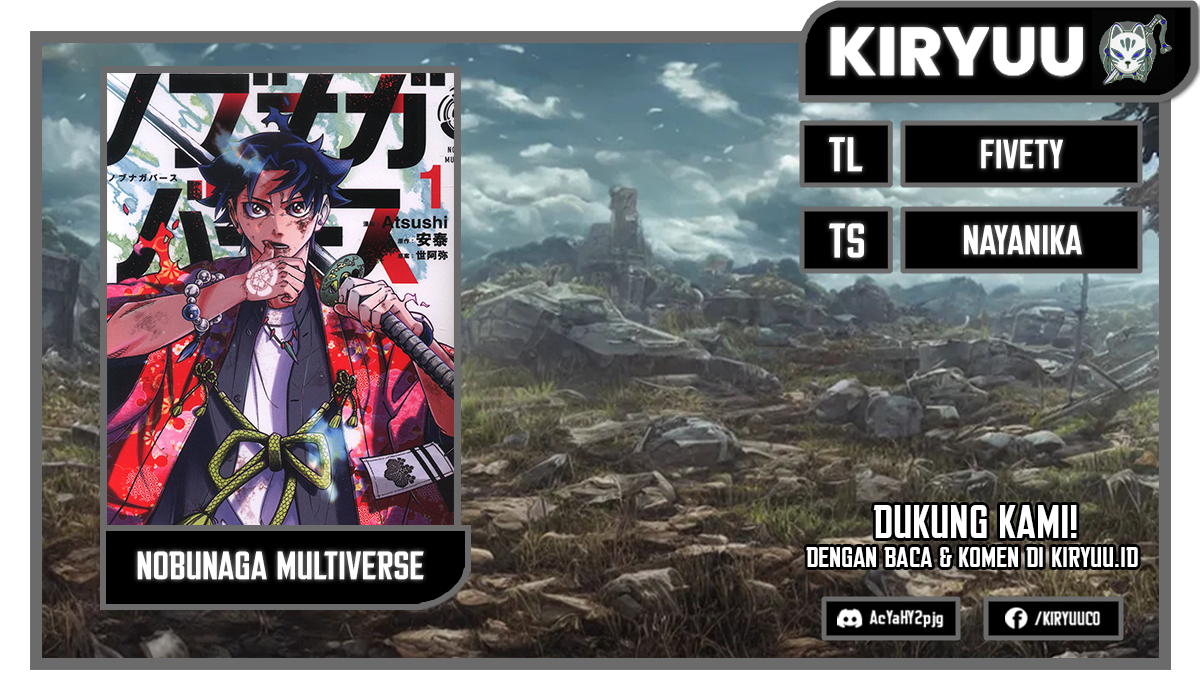 Baca Komik Nobunaga Multiverse Chapter 00.1 Gambar 1