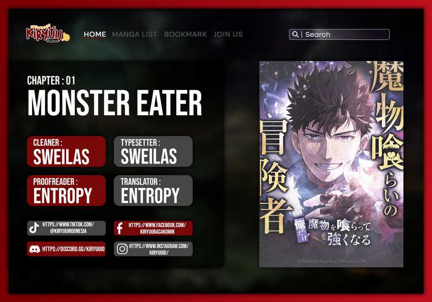 Baca Komik Monster Eater Adventurer Chapter 01 Gambar 1