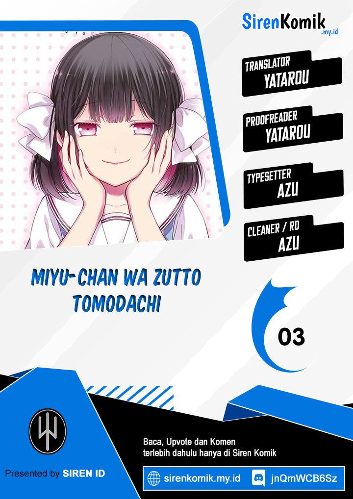 Baca Komik Miyu-chan wa Zutto Tomodachi Chapter 03 Gambar 1