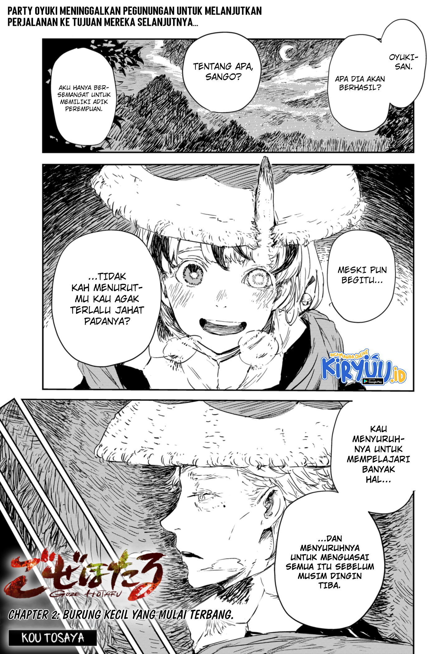 Baca Manga Goze Hotaru Chapter 02 Gambar 2