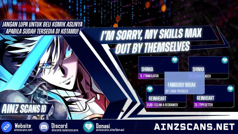 Baca Komik I’m Sorry, My Skills Max Out by Themselves Chapter 03 Gambar 1