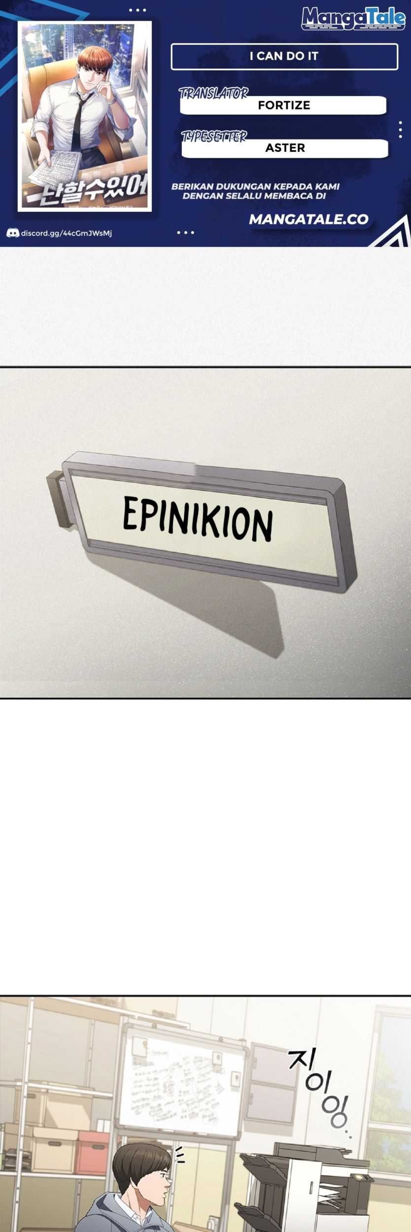 Komik I Can Do It Chapter 34 gambar nomor 1