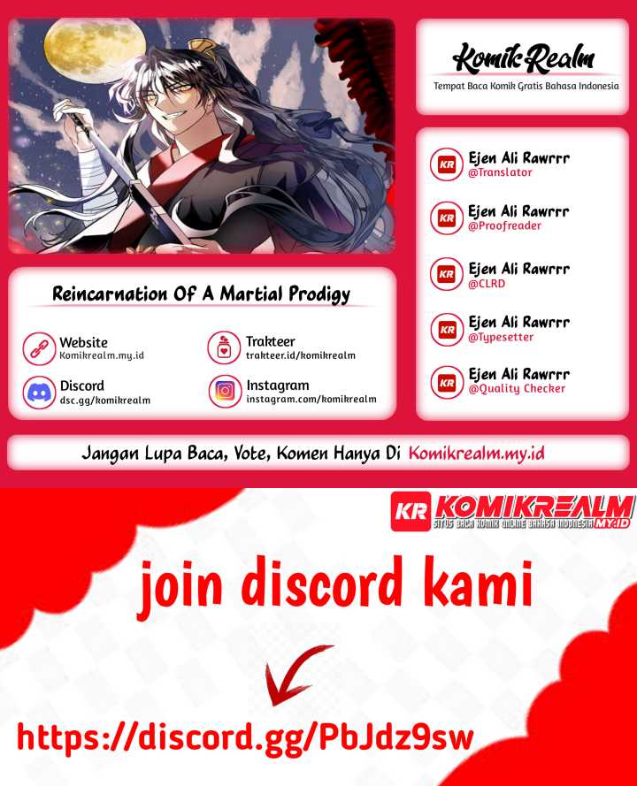 Baca Komik Reincarnation of a Martial Prodigy Chapter 07 Gambar 1