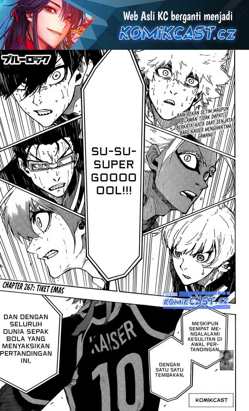 Baca Manga Blue Lock Chapter 267 Gambar 2