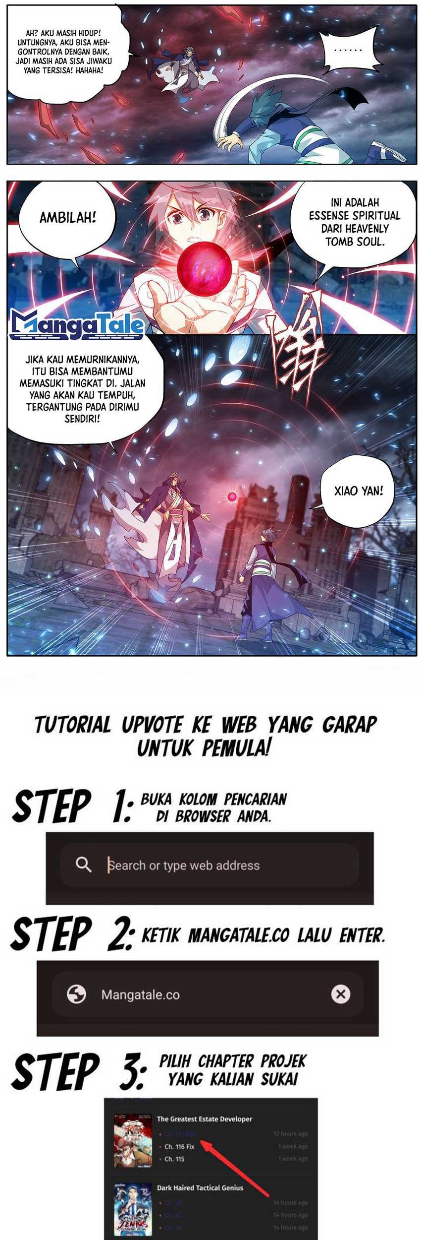 Battle Through the Heavens Chapter 444 Gambar 21